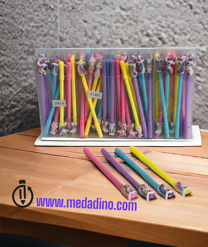 روان نویس جعبه طلقی طرح یونیکورن 2581/3