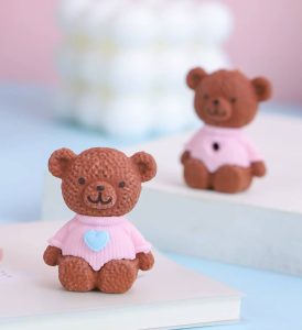 پاکن خرسی سر مدادی در 3 رنگ - Image 3