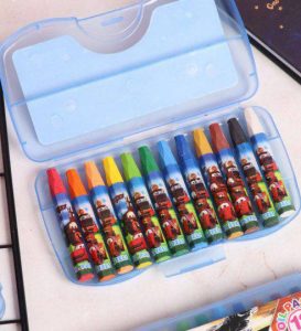 پاستل 12 رنگ جعبه طلقی