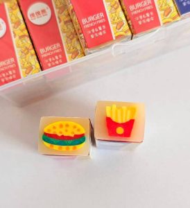 پاک کن مغزدار فست فود جعبه طلق 99535