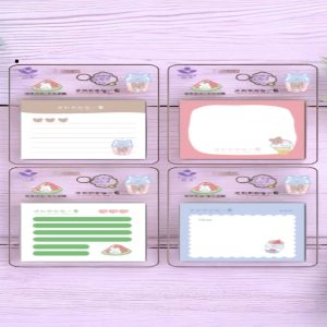 استیک نوت 50 برگ طرح دار