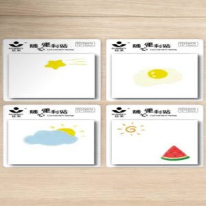 استیک نوت 50 برگ طرح دار کد 6