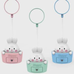 چراغ مطالعه خرگوش تراش دار لرزان در 3 رنگ