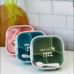 ظرف غذا 4 قسمته پلاستیکی