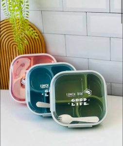 ظرف غذا 4 قسمته پلاستیکی