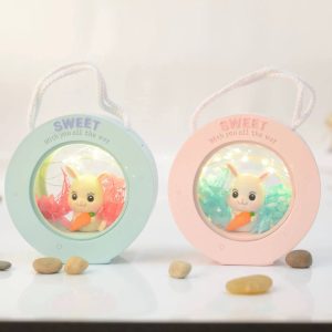 چراغ خواب فانتزی خرگوش در 2 رنگ