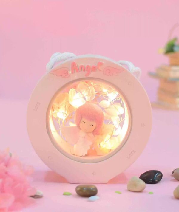 چراغ خواب فانتزی فرشته در 2 رنگ