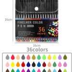 روان نویس نوک نمدی 36 رنگ