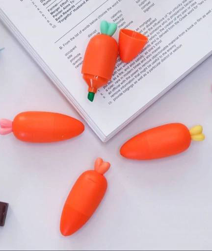 هایلایتر هویج نارنجی 4 عددی