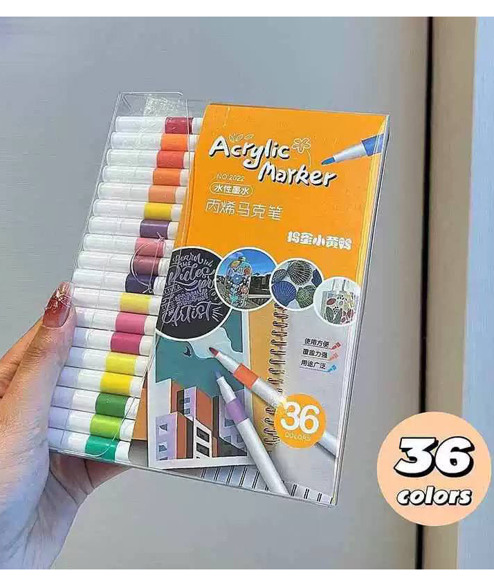 ماژیک آکرولیک 36 رنگ