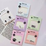 استیک نوت شفاف شاین دار گربه21587/2