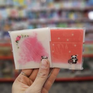 پسیت شفاف شاین دار پاندا-21587/8